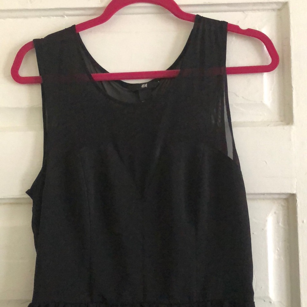 Black High Low Dress